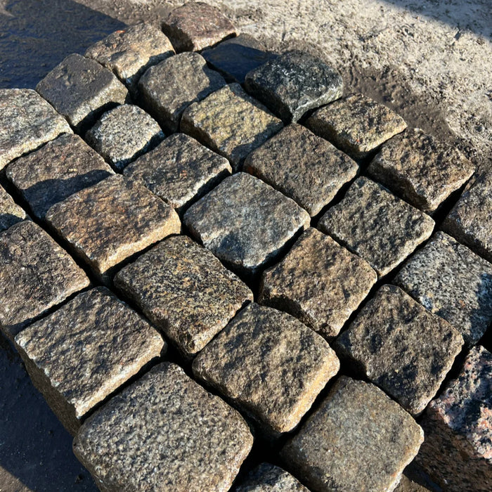 Chaussesten Mix i nye/slidte sten