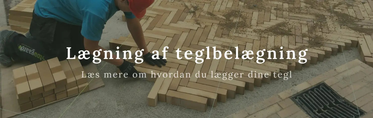 Lægning af teglbelægning