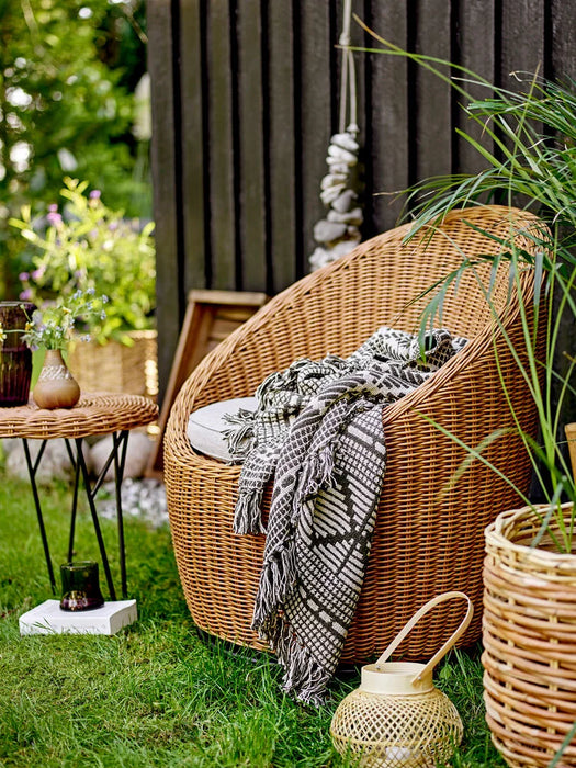 Roccas Loungestol Brun Polyrattan